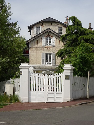 Maison de Jules Vallès (12 avenue Eglé)