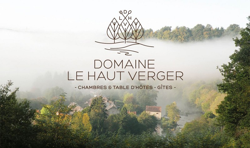 Domaine Le Haut Verger - gîte La Maison du Jardinier - vue sur la vallée