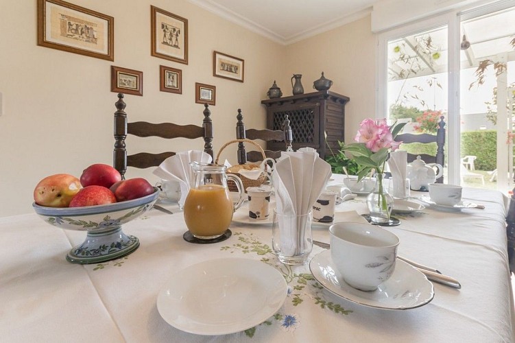 Au beau jardin fleuri