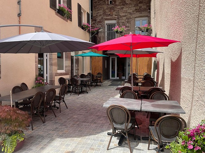 Brasserie Luxovienne terrasse