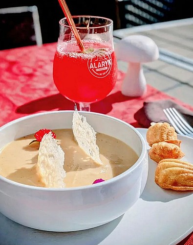 Velouté de potimarron lait d'amande