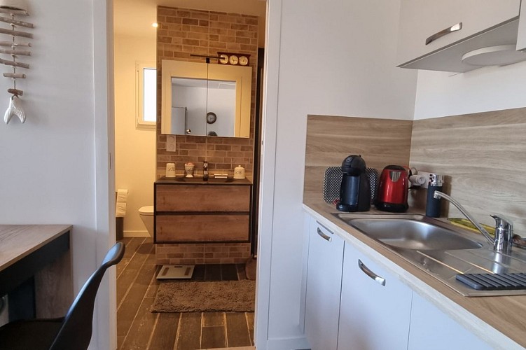 Récif de jade - Gîte 2 à 4 personnes à La Plaine-sur-Mer