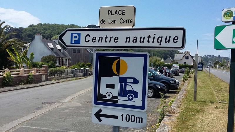 Parking de Lan carré (Lan Karré) à Saint Efflam