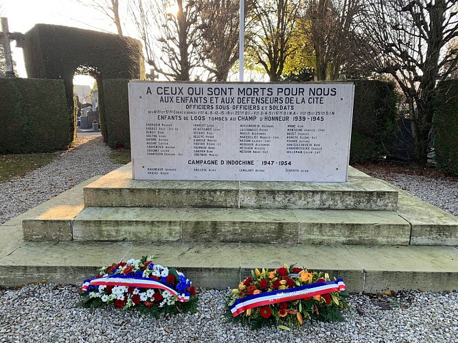 Monument au morts 1939 - 1945 et aux victimes des Guerres d'Indochine et d'Algérie