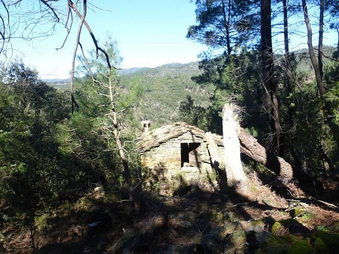 Seconde ruine au-dessus du Flaquier