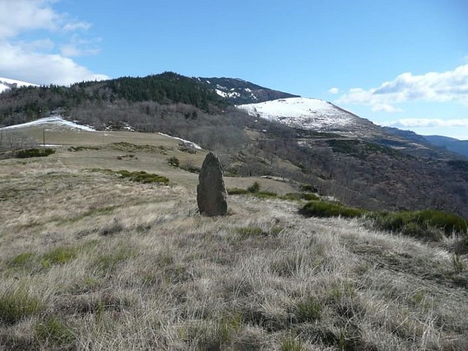 Vue sur le col de l'Agulharon