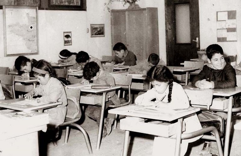 Ecole de Villemagne dans les années 1960