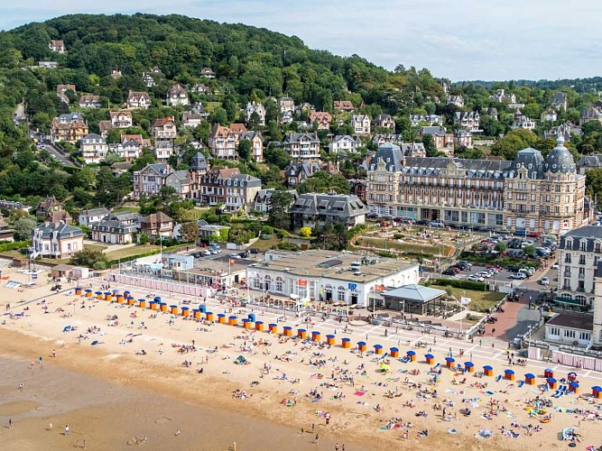 Houlgate vue du ciel