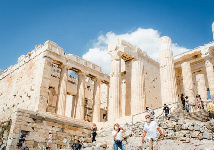 Visite guidée de l'Acropole d'Athènes en fin d'après-midi - en français