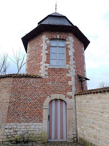 Het kasteel van Vicomté-torentje