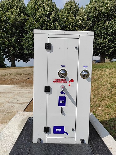 Aire de services de camping-car