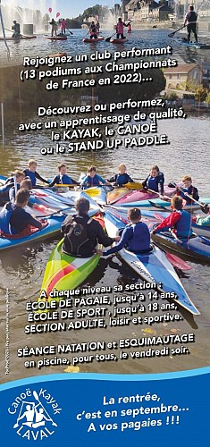 Location Kayak - Canoë Kayak Laval