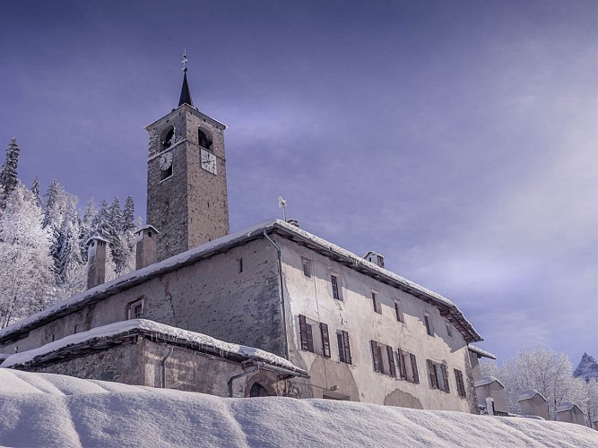 Eglise de la Sainte Trinité à Peisey
