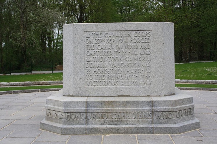 Bourlon – Canadian memorial 