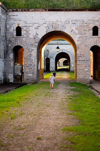 Fort du Mont Vaudois - Cour intérieure