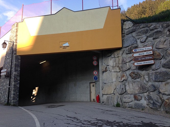 Parking de la télécabine