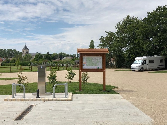 aire de camping-cars Nibelle