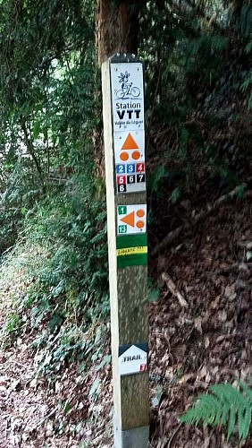 À droite après le pont