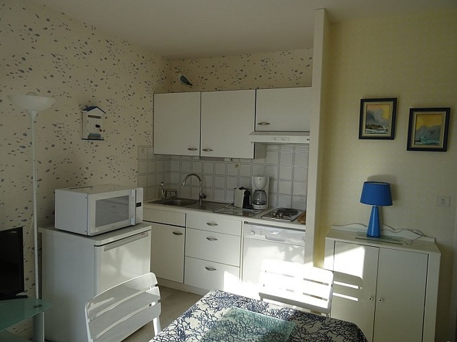 Studio cabine 4 personnes ** - BRODU Yannick