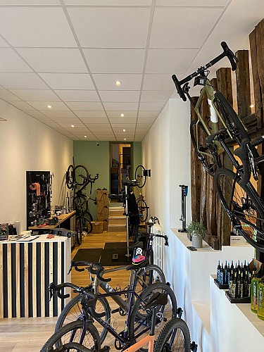 Café-magasin de vélo - La Cyclisterie