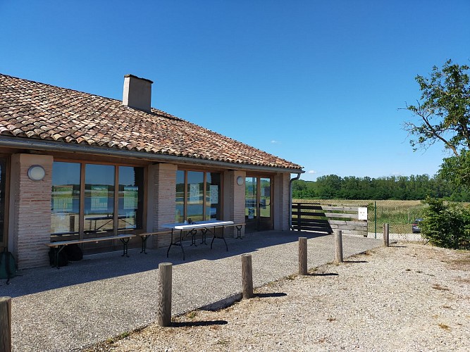 Observatoire faune et flore du Confluent Damazan - Devanture