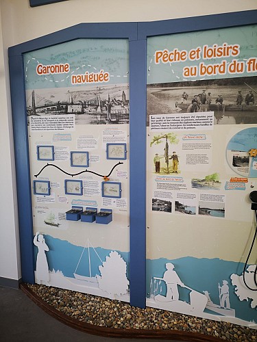 Observatoire faune et flore du Confluent Damazan - Exposition Mémoire de Garonne