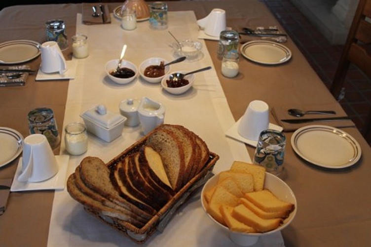 Au fil des saisons déjeuner