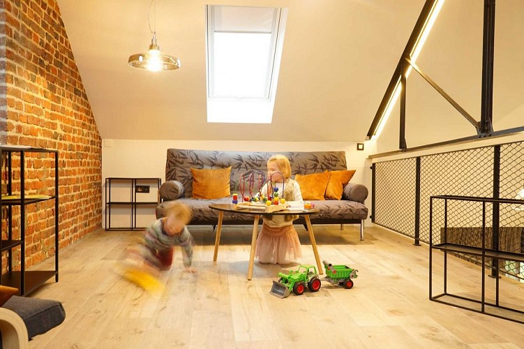 Gîte La Siroperie - mezzanine