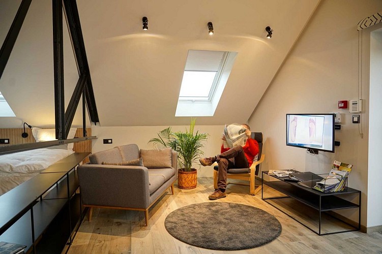 Gîte La Siroperie - salon