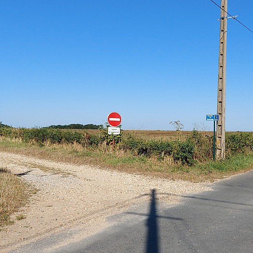 Arrivée sur le hameau de Vautuit