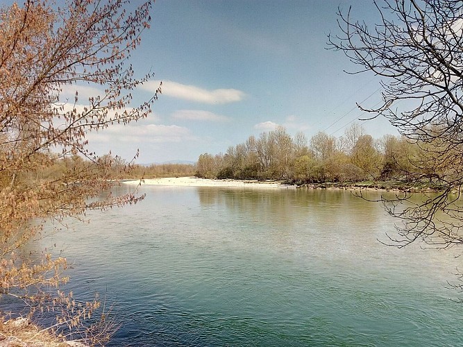 La rivière d'Ain : entre Blyes et Loyettes