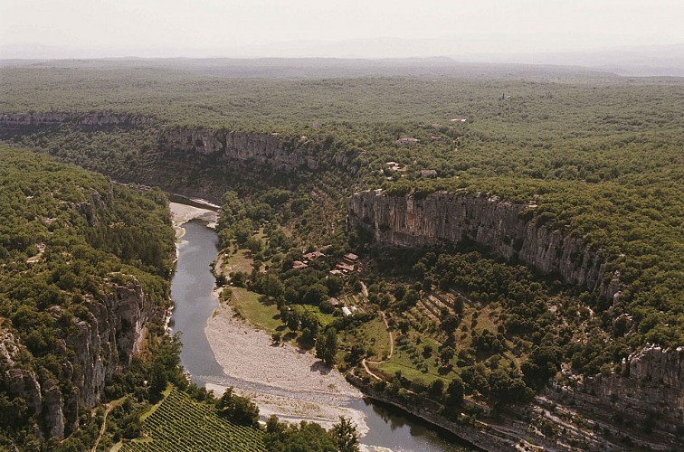 Balazuc : Hameau du Viel Audon