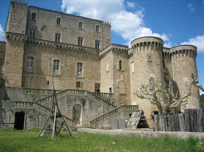 Castle of Largentière