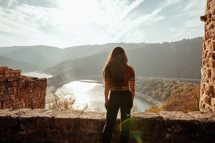 Village de Saint Victor sur Loire