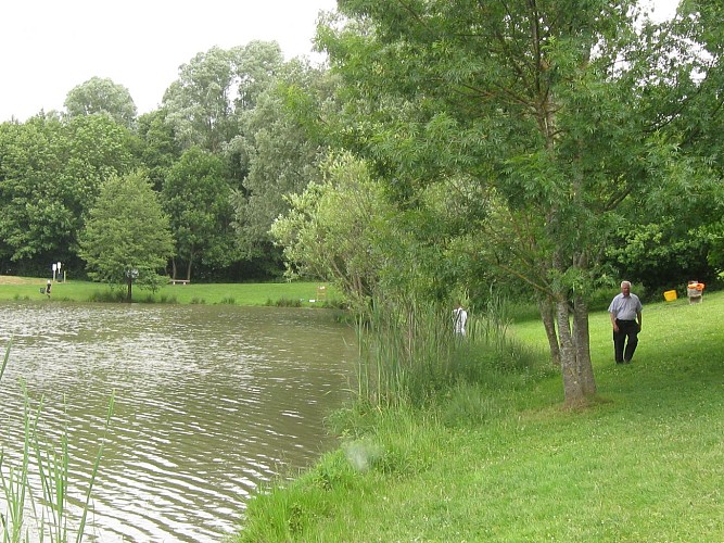 Etang de l'Aubépin et son parcours de santé