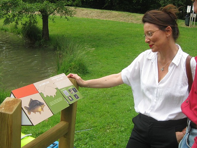 Etang de l'Aubépin et son parcours de santé