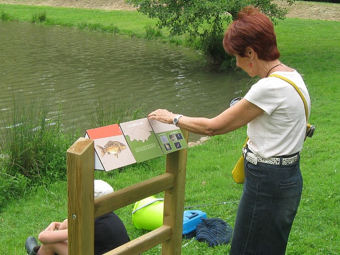 Etang de l'Aubépin et son parcours de santé