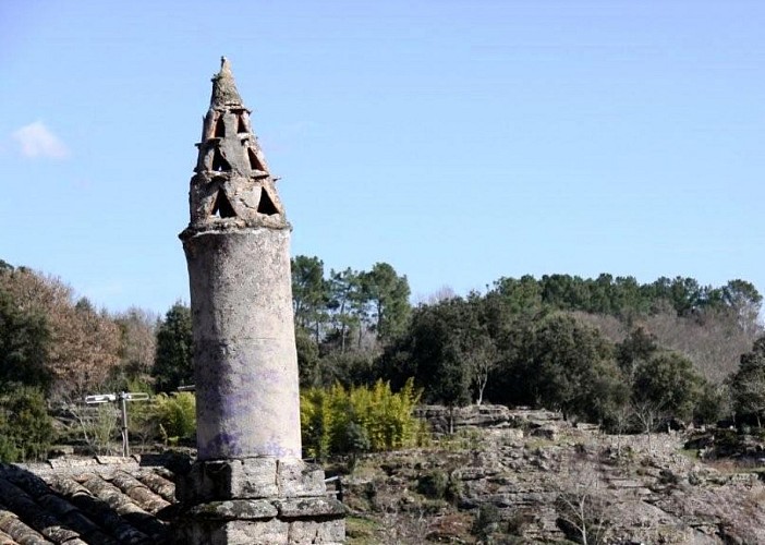 Village de Laurac en vivarais