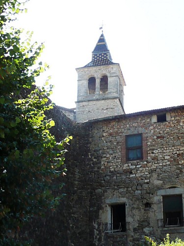 Village de Laurac en vivarais