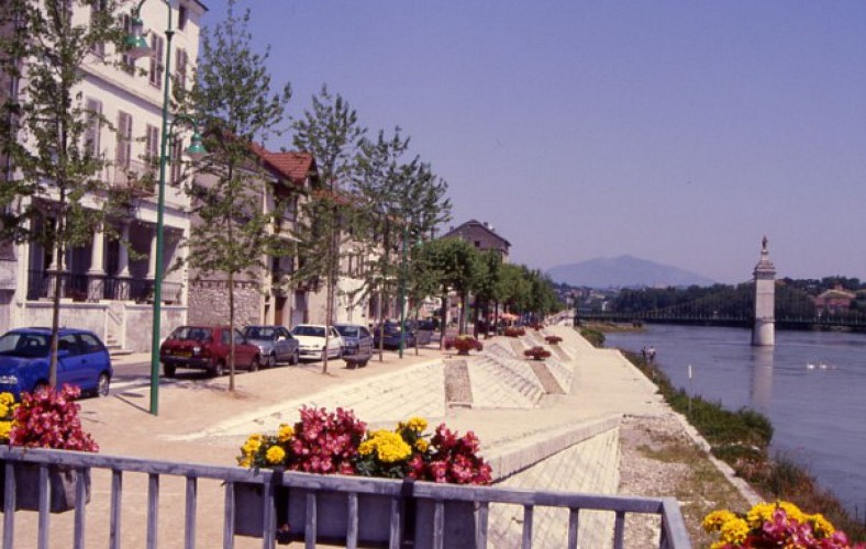 Quais du Rhône Seyssel Ain