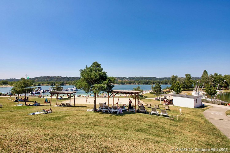 Base de loisirs l'Atol' de Miribel-Jonage