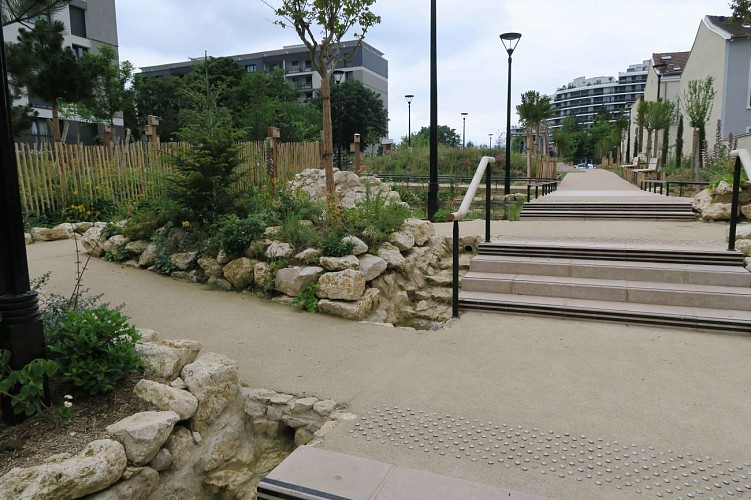 Le parc Jacques Chirac