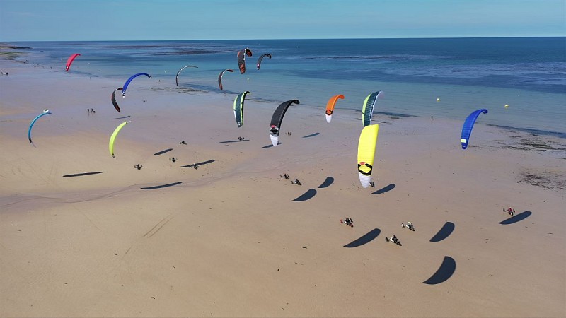 Séance char à cerf-volant