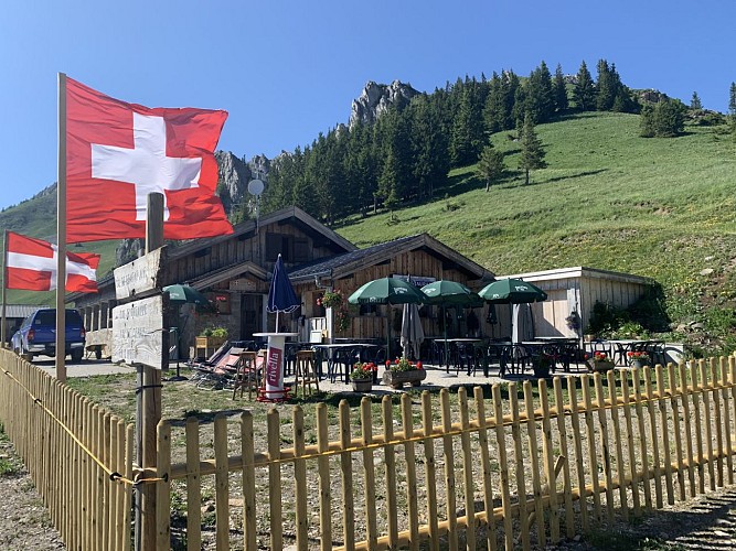 Berggasthaus „Les Aiguillettes“