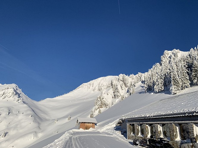 Berggasthaus „Les Aiguillettes“