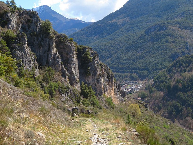 Vue sur La Brigue