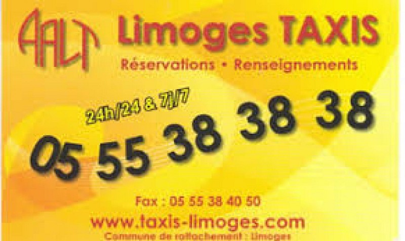 Taxis Aalt Limoges Taxi