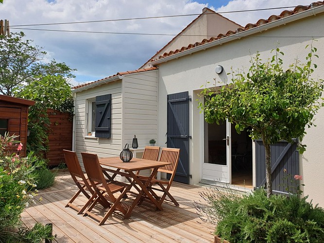 Maison très confortable, rénovée en 2019 dans résidence familiale