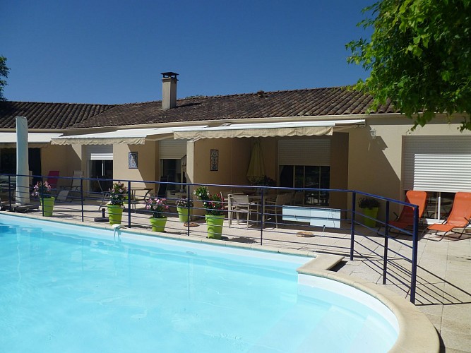 La piscine chauffée