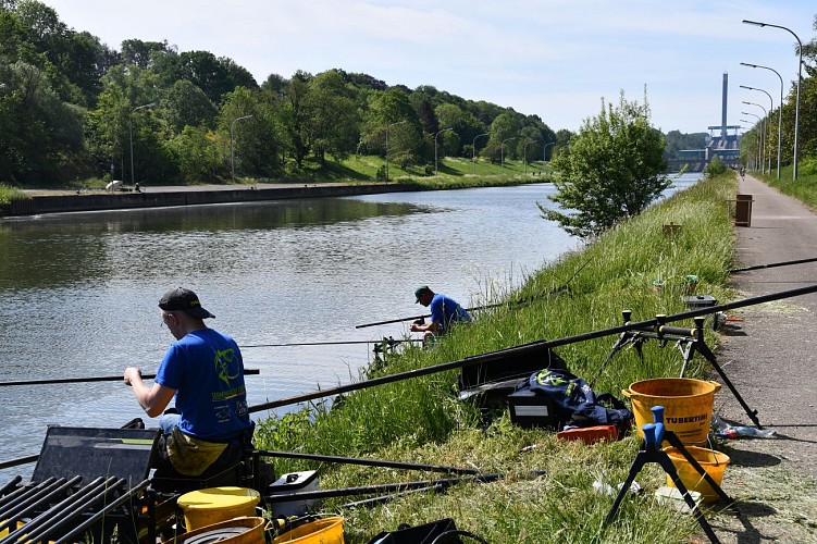 Panorama sur le plan incliné de Ronquières